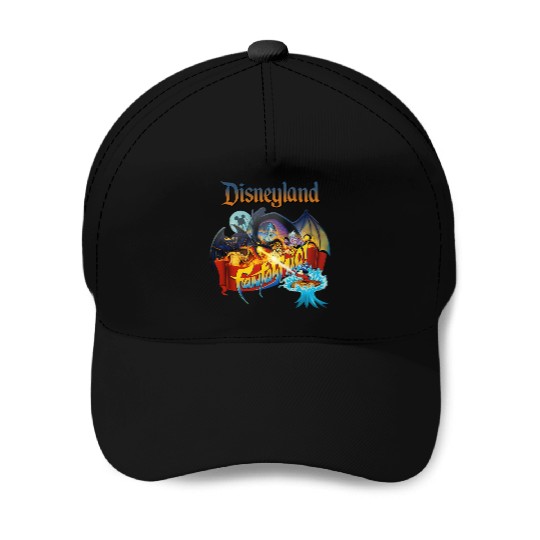 Comfort Colors Vintage Disneyland Fantasmic Baseball Caps