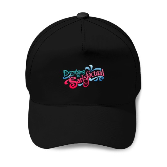 Splash Mountain Baseball Caps / Everything is Satisfactual Baseball Caps / Disneyland
