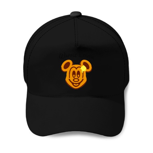Waffle Mouse Baseball Caps, Mickey Waffle Lover Baseball Caps, Disney Epcot Baseball Caps