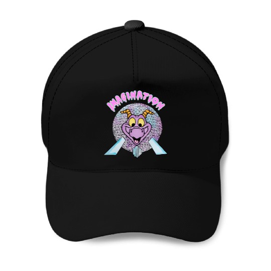 IMAGINATION - Figment Baseball Caps, Disney Figment Baseball Caps