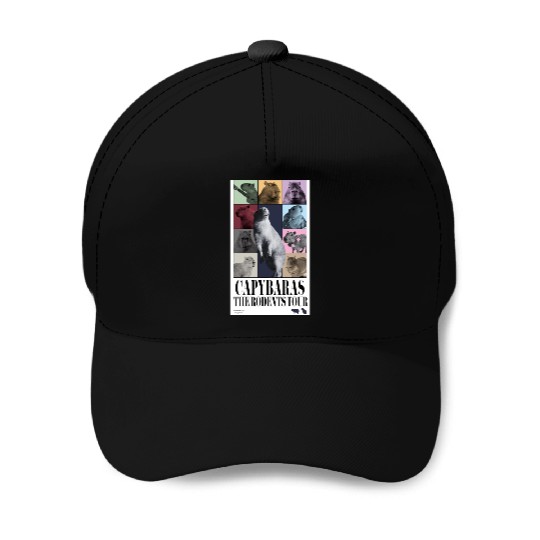 Capybara TaylorSwift Eras Tour Baseball Caps