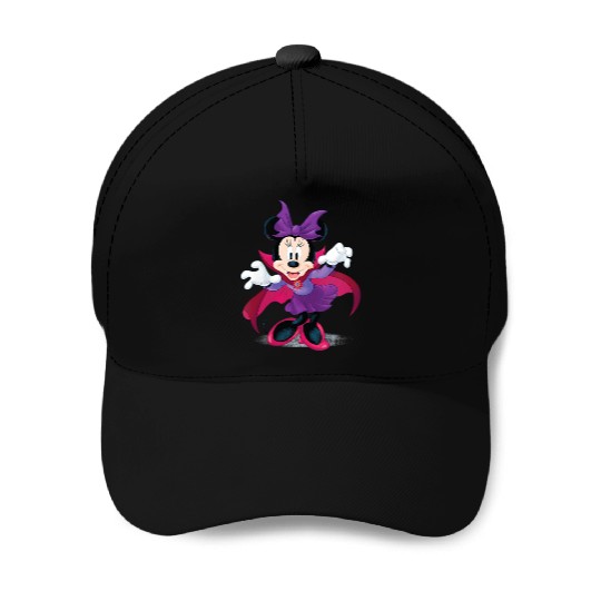 Womens Disney Halloween Minnie Mouse Vampire Baseball Caps