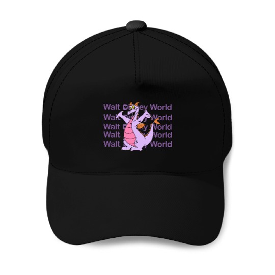 Figment Baseball Caps, Disney Epcot Baseball Caps, Purple Dragon Baseball Caps