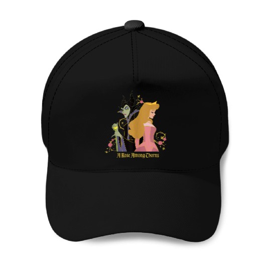 Disney Princess Sleeping Beauty Maleficent Rose Among Thorns Baseball Caps