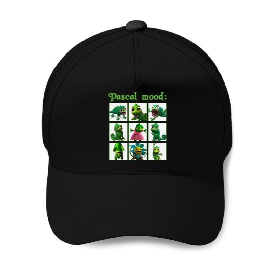 Disney Tangled Pascal Mood Rapunzel Emotion Of Pasca Unisex Baseball Caps