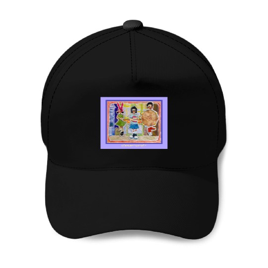 Bobs Burgers Spiral Notebook Baseball Caps