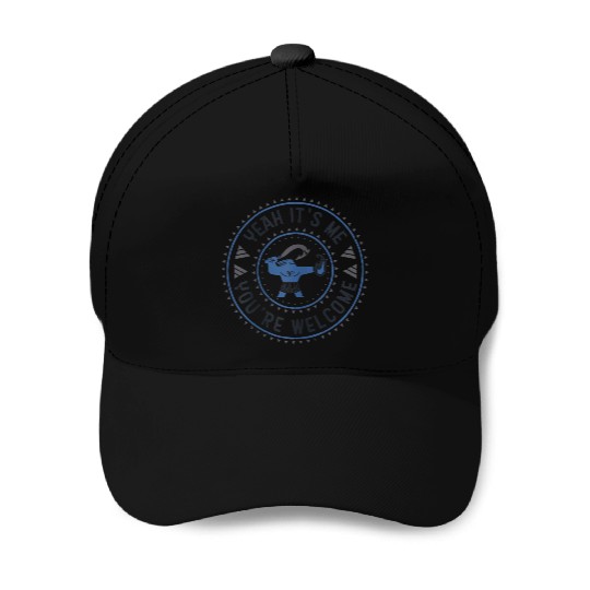 Disneys Moana Maui Yeah It's Me You're Welcome Big Emblem  Gifts Baseball Caps
