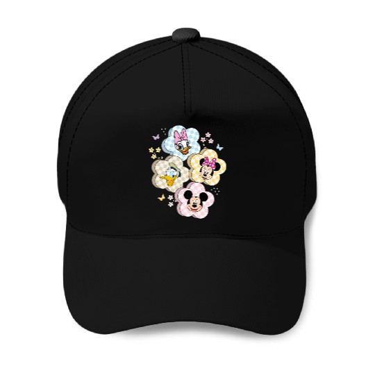 Disney Spring Baseball Caps, Disney Flower and Batterfly Baseball Caps