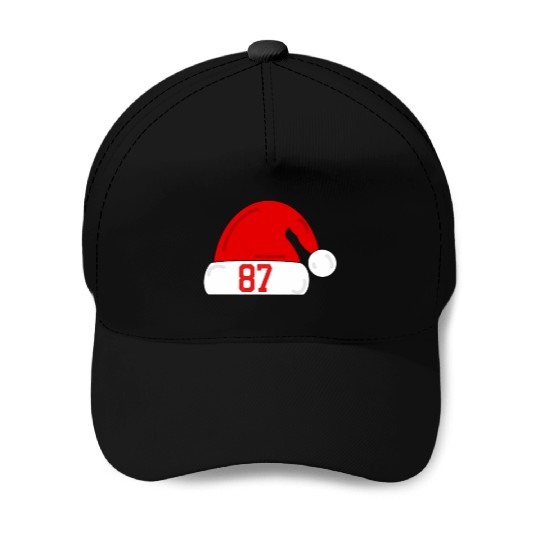 Tayl0r Swift Travis Kelce Christmas Game Santa Hat Baseball Caps