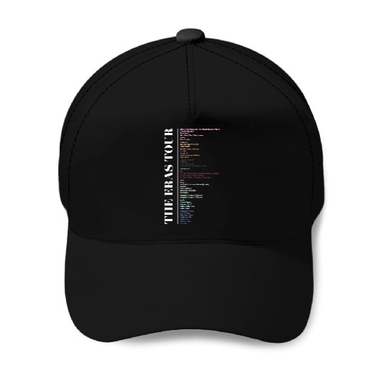 ERAS TOUR Setlist Baseball Caps