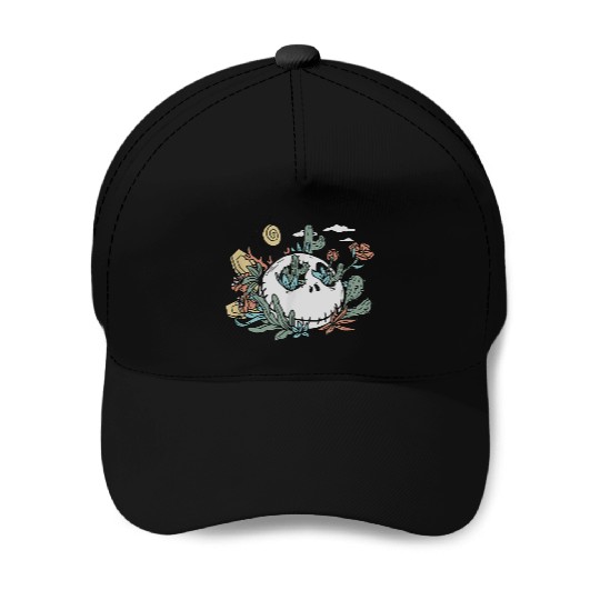 disneys The Nightmare Before Christmas Jack Desert Skull Baseball Caps