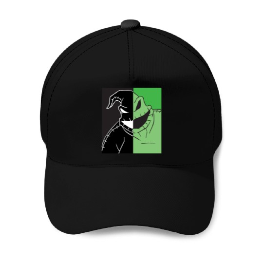 disneys The Nightmare Before Christmas Oogie Boogie Split Baseball Caps