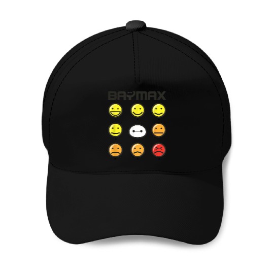 disneys Big Hero 6 Baymax 1 9 Levels Of Pain Array Baseball Caps