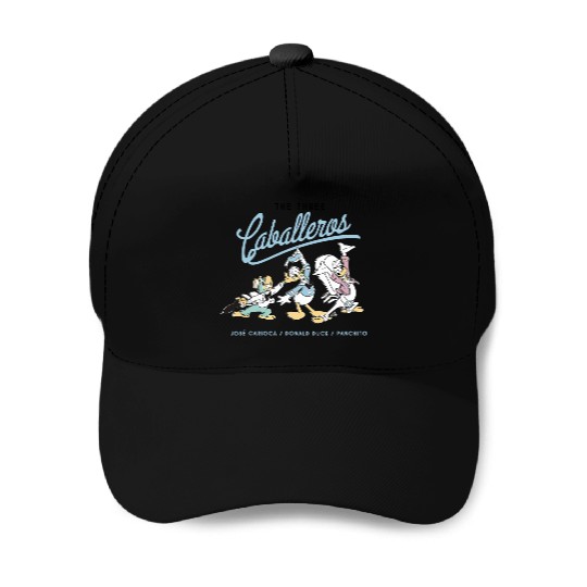 Disney The Three Caballeros Baseball Caps, Retro Disney The Three Caballeros