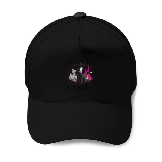 Disney Sleeping Beauty Maleficent Runs This Castle Baseball Caps