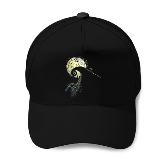 Disneyss The Nightmare Before Christmas Jack Spiral Hill Baseball Caps