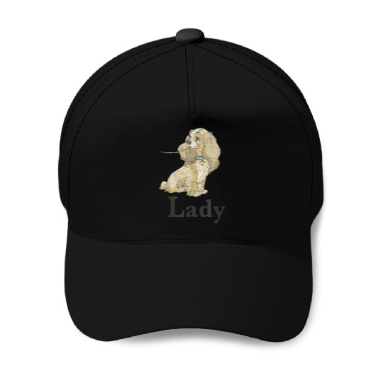 Disneyss Lady And The Tramp Spaghetti Lady Couples Baseball Caps