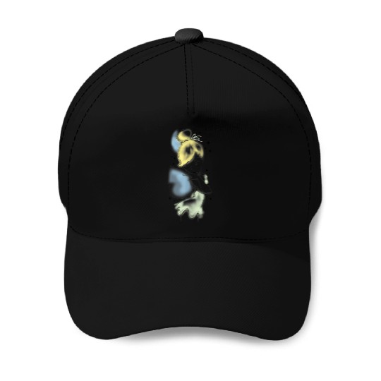 Disney Peter Pan Tinkerbell Airbrush Style Sketc Baseball Caps