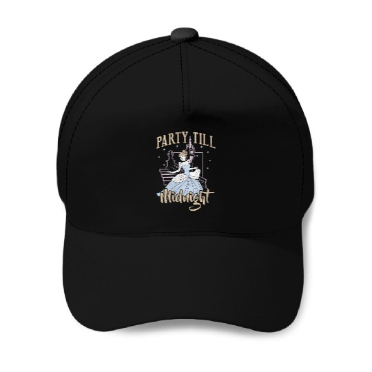 Disney Cinde Party Till Midnight Portrait Baseball Caps