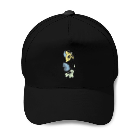 Disney Peter Pan Tinkerbell Airbrush Style Sketch Baseball Caps