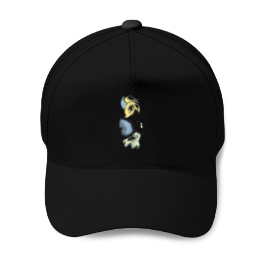 Disney Peter Pan Tinkerbell Airbrush Style Sketch Baseball Caps