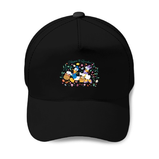 Disneyssss Donald Duck And Daisy Duck Easter Hoppin Quackin Baseball Caps