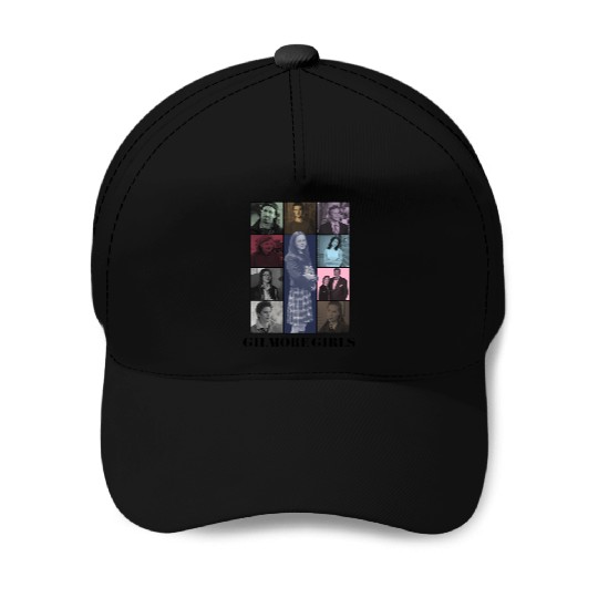 Gilmore Girls Eras Tour Poster (Black Print) Baseball Caps