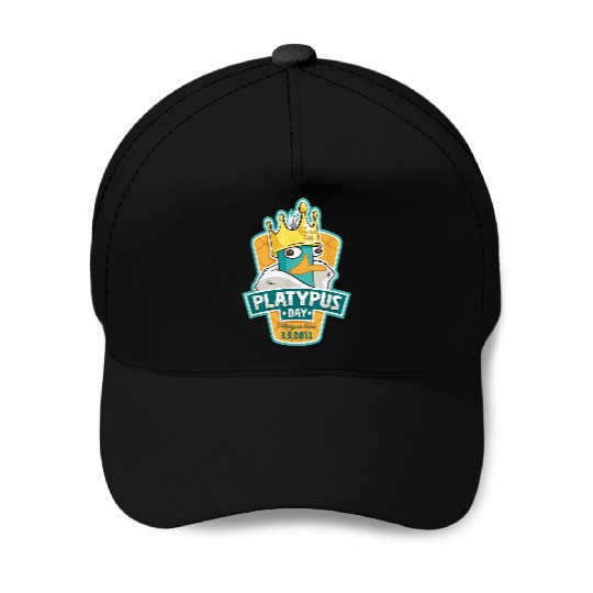 Disneyss Phineas And Ferb Platypus Day King Perry Portrait Baseball Caps