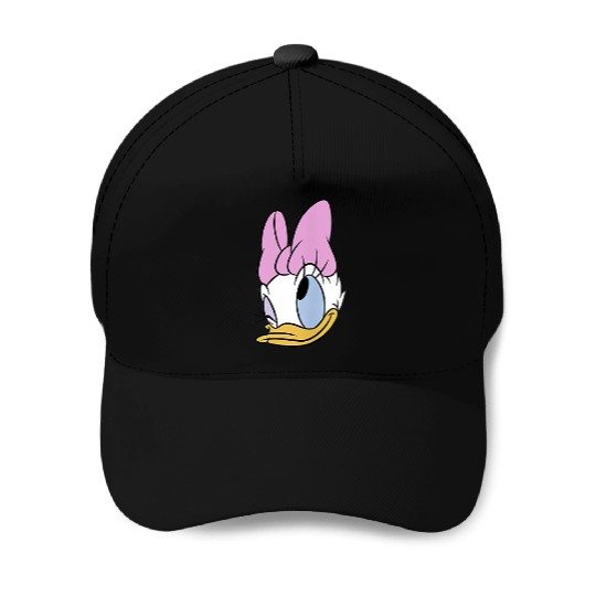 Disney Mickey And Friends Daisy Duck Face Small Pocket Logo Baseball Caps