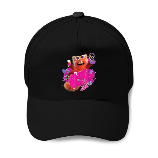 Disneyss And Pixars Turning Red Rpg Cute Panda Baseball Caps