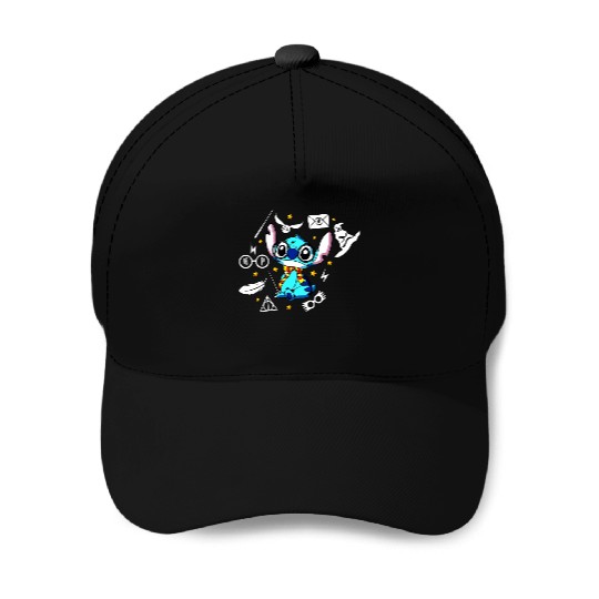 Disney Potter Stitch Baseball Caps, Wizard Stitch