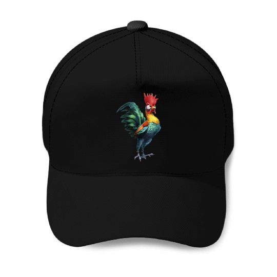 Disney Moana Hei Hei Left Chest Portrait Baseball Caps