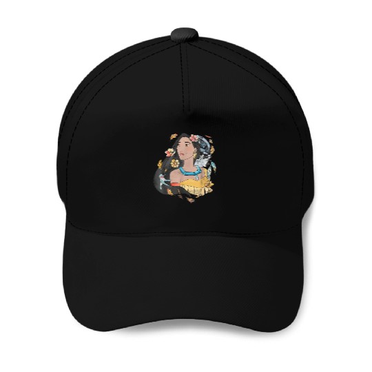 Disney Pocahontas Dreamcatcher Watercolor Graphi Baseball Caps