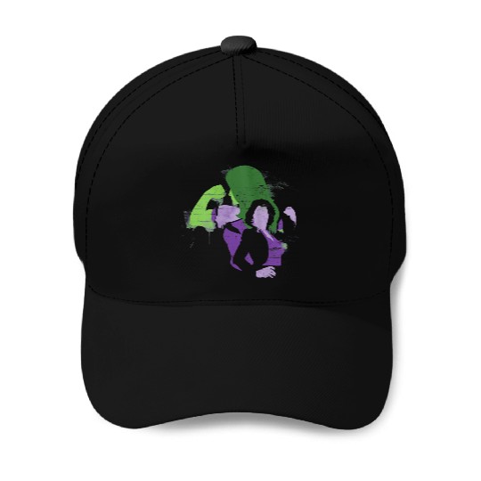 Marvels Studios She hulk Jennifer Walters Spray Paint Disneyss+ Baseball Caps