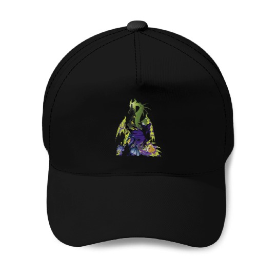 Disney Sleeping Beauty Maleficent Dragon Silhoue Baseball Caps