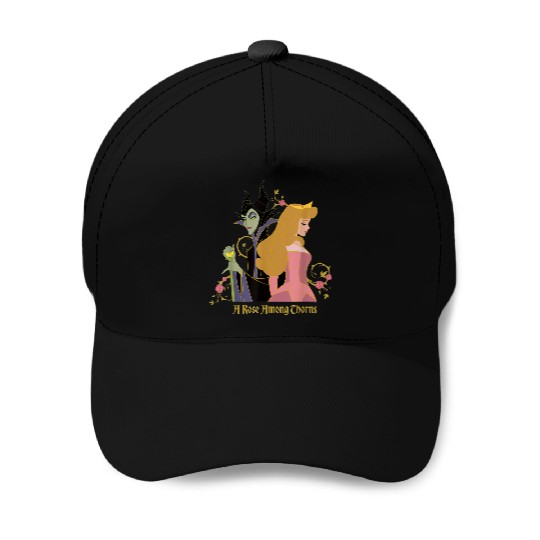 Disneyss Princess Sleeping Beauty Maleficent Rose Among Thorns Baseball Caps