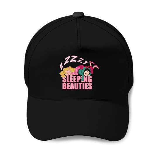 Disneyss Wreck it Ralph Sleeping Beauties Vanellope Aurora Baseball Caps