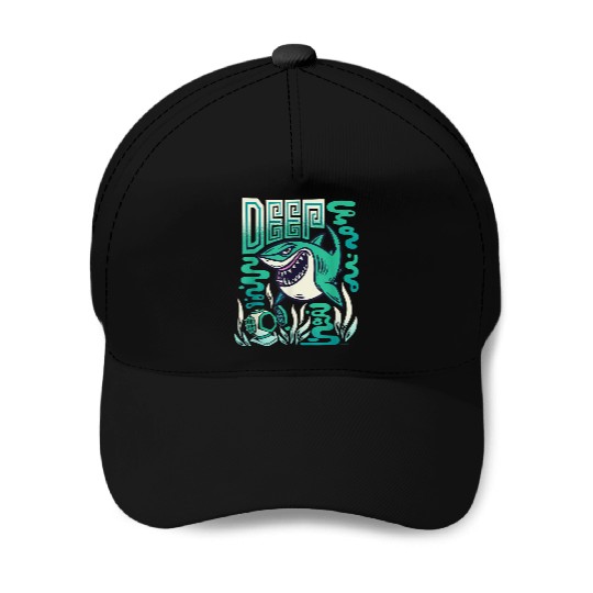 Disneyss And Pixarss Finding Nemo Bruce The Shark Deep Baseball Caps