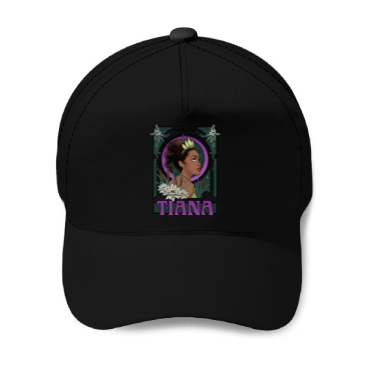 Disney The Princess The Frog Tiana Profile Sketch Baseball Caps