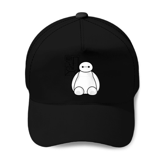 Disneyss Big Hero 6 Baymax Sitting Pocket Logo Baseball Caps