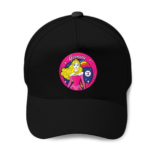 Disney Princess Aurora Zodiac Gemini Baseball Caps