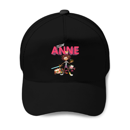 Disney Channel Amphibia Team Anne Baseball Caps