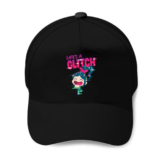 Disney Ralph Breaks the Internet Vanellope Glitch Tank Top Baseball Caps