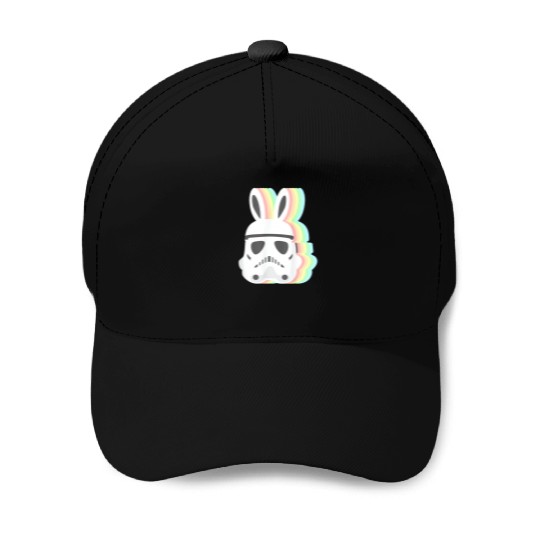 Easter Stormtrooper Pastel Bunny Ears Disney+ T-Shirt Baseball Caps