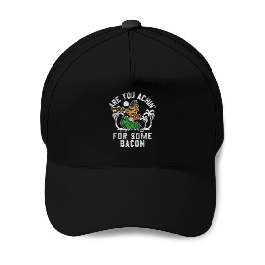 Disney The Lion King Timon Achin' Bacon Distressed Hula T-Shirt Baseball Caps
