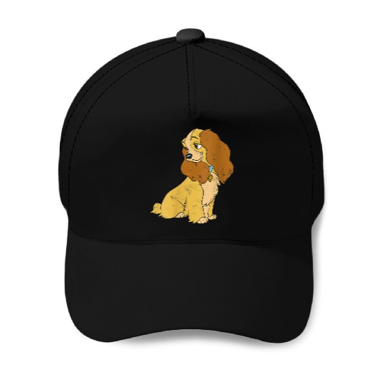 Disneyss Lady And The Tramp Lady Simple Portrait Baseball Caps