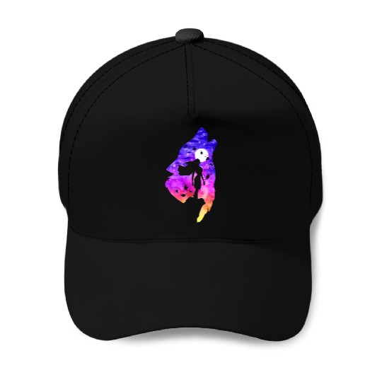 Disney Princesses Pocahontas Colors In The Silhouette Baseball Caps