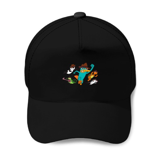 Disney Channel Phineas and Ferb O.W.C.A. Baseball Caps