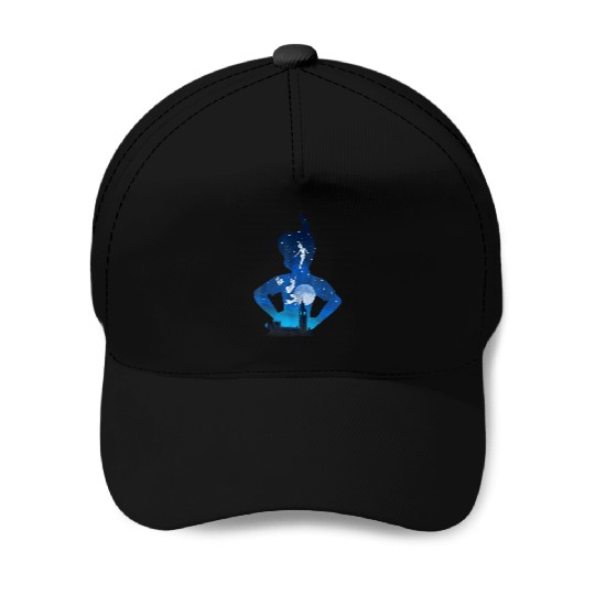 Disney Peter Pan Midnight London Flight Silhouet Baseball Caps