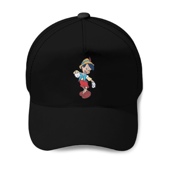 Disney Pinocchio Strutting With A Smile Full Body Baseball Caps